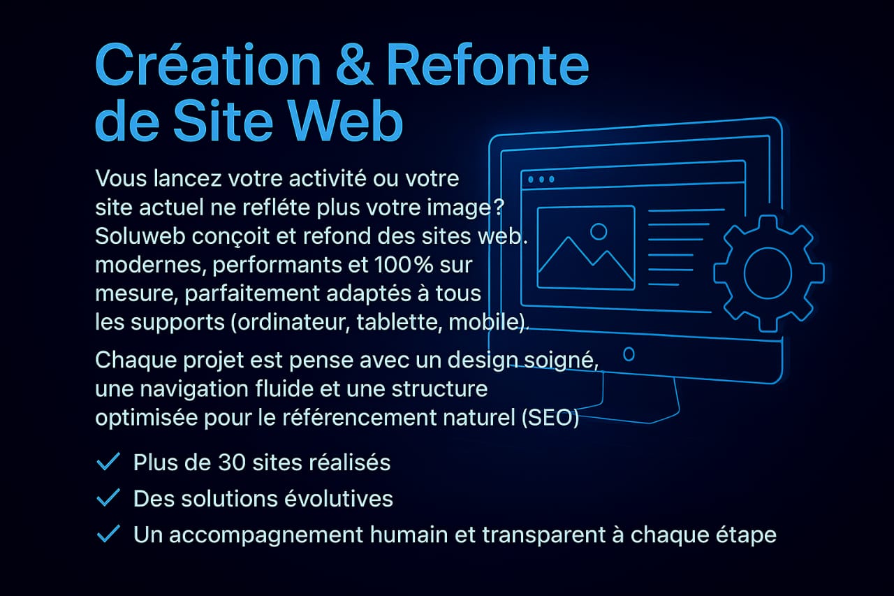 SOLUWEB - Nos services et compétences